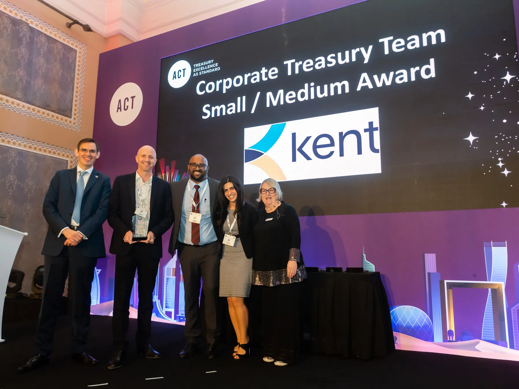 ACT ME2022 Awards Kent Treasury