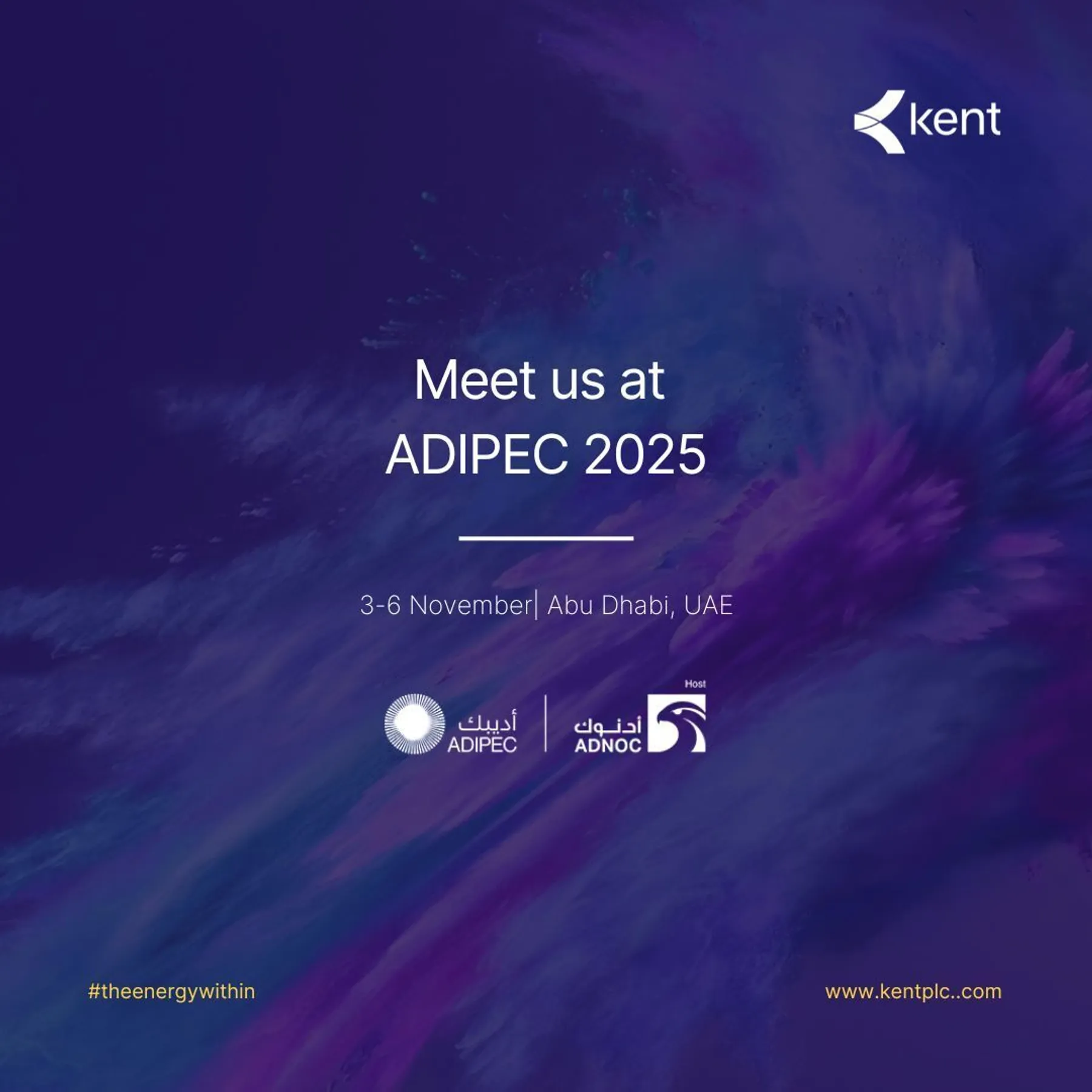 ADIPEC 2025 social media card