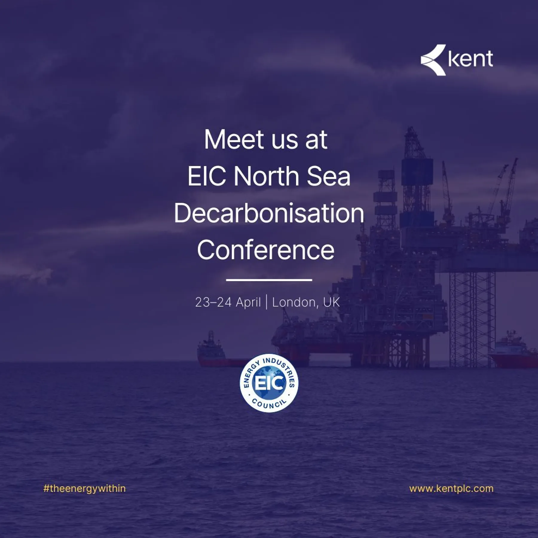 EIC North Sea Decarbonisation Conference Social Media Card