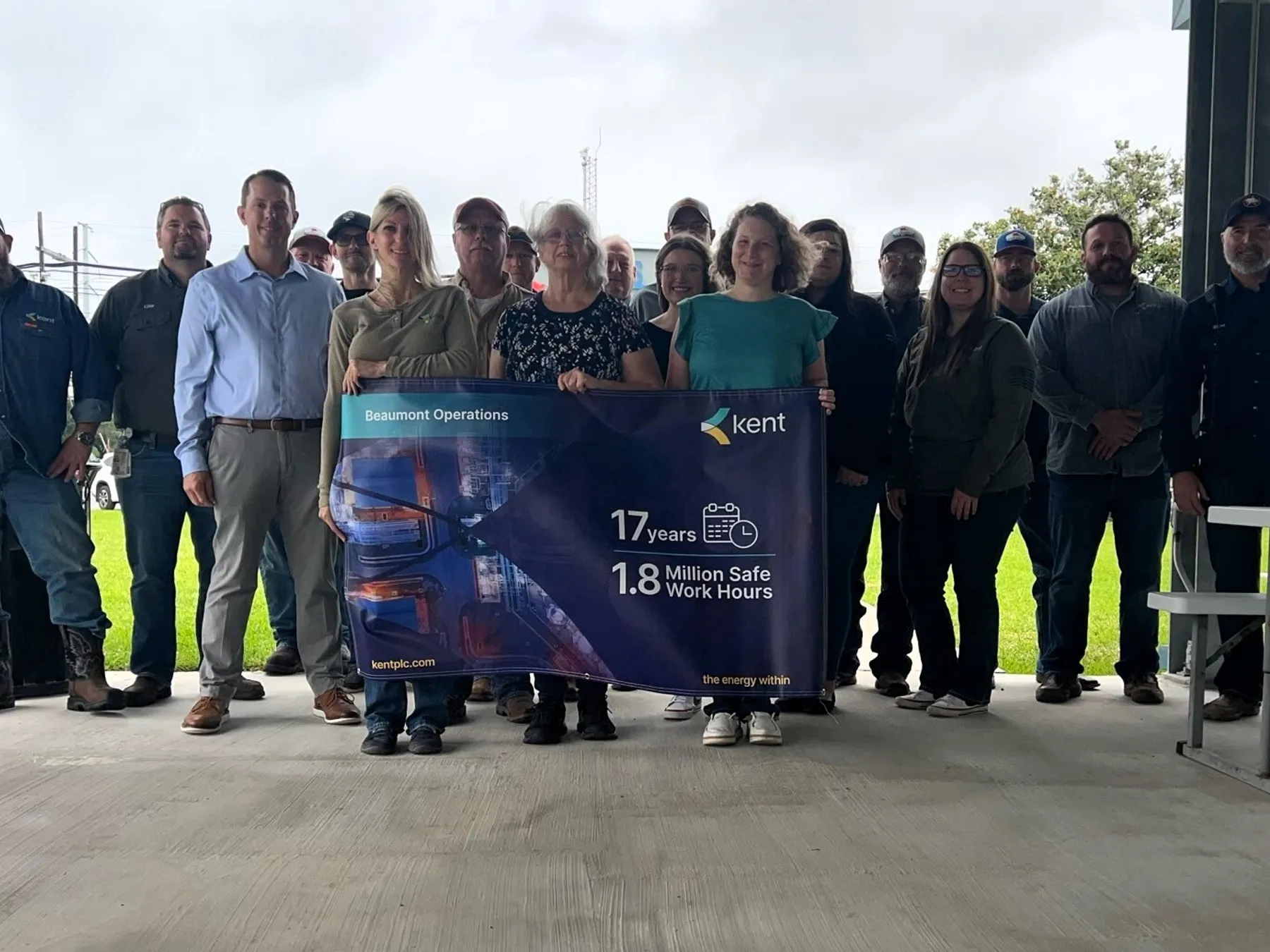 Kent Beaumont Operations team 17 years without OSHA