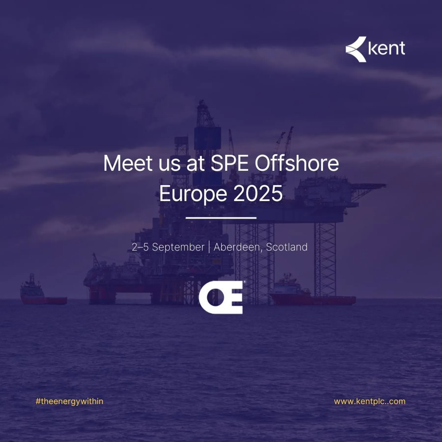SPE Offshore Europe 2025 social media card