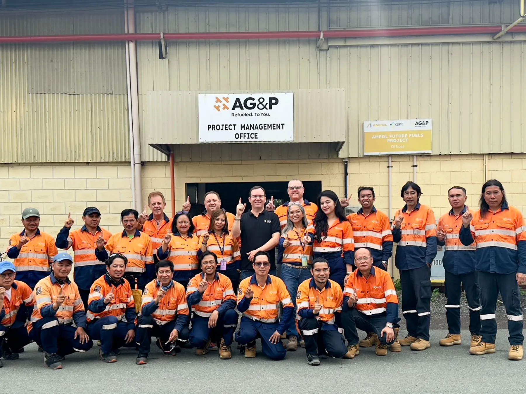 Ampol safety milestone 1 M 2