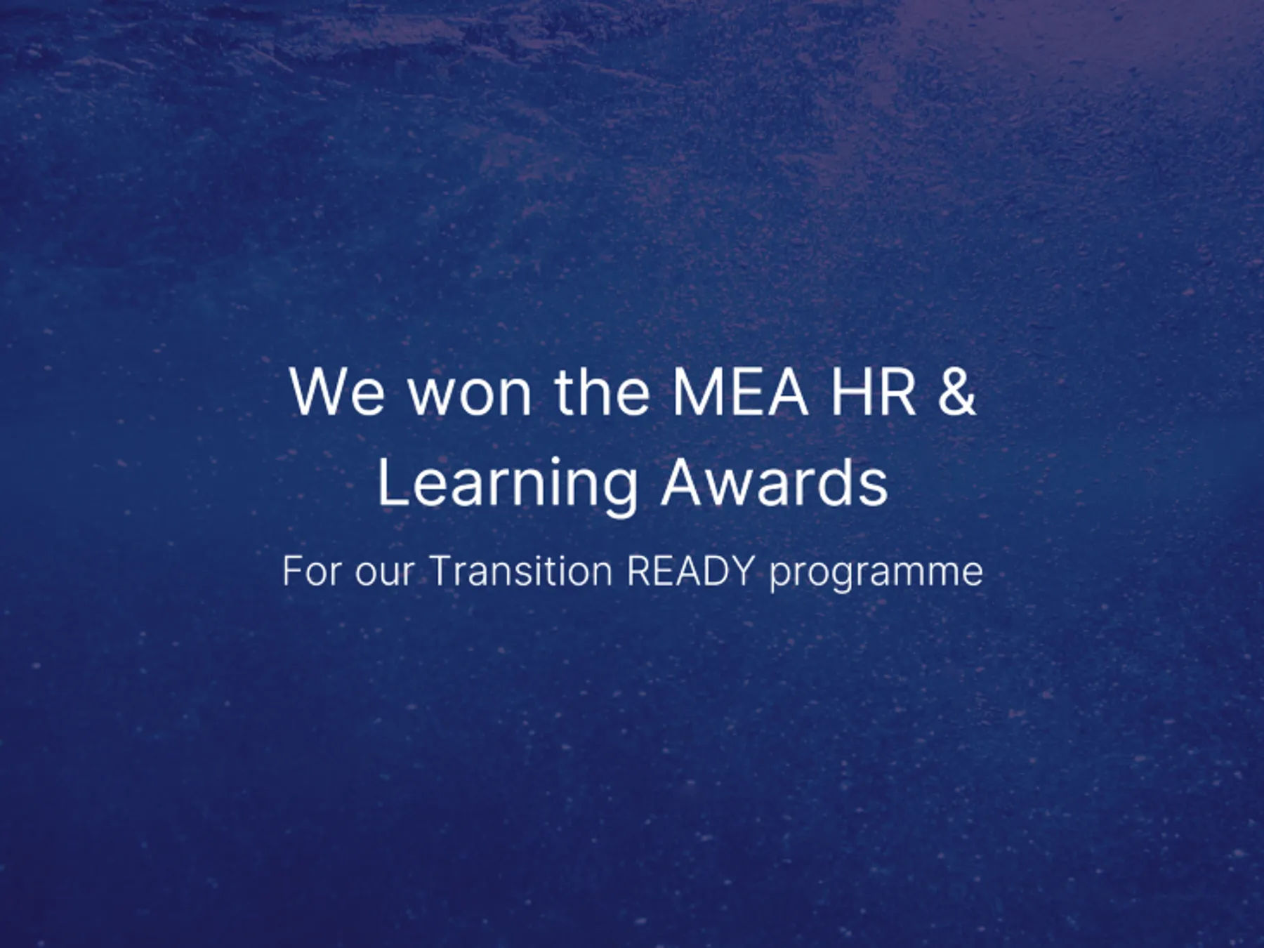 MEA HR Learning Awards Thumbnail